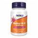 Methyl B 12 NOW Foods, метил В 12, 5000 мкг, 60 льодяників 2022-10-0665 фото 1