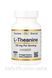 Л теанин California Gold Nutrition аминокислота l theanine калифорния голд теанин аминокислоты для нервной системы от стресса и тревоги таблетки для концентрации внимания и памяти витамины для улучшения работы мозга 100 мг 60 капсул CGN-01243 фото 2