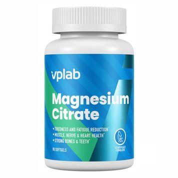Цитрат магния VPLab Magnesium Citrate, 90 rкапсул 2022-10-0496 фото
