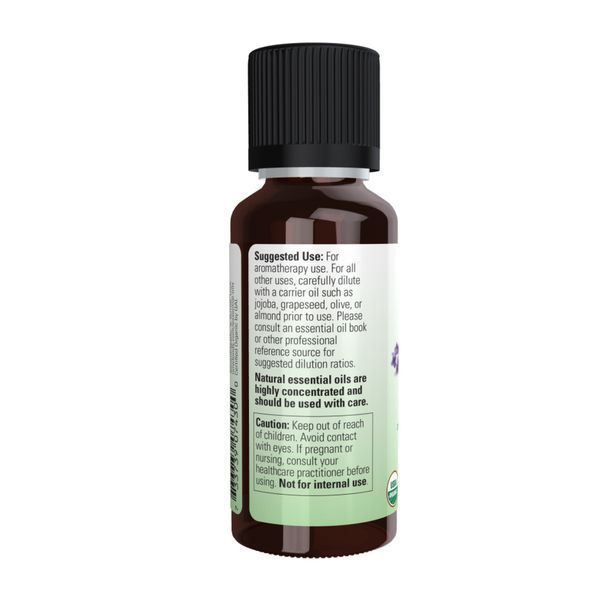 Lavender, NOW Foods, органічні ефірні олії, лаванда, 30 мл 2023-10-3283 фото