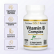 Комплекс витаминов группы б California Gold Nutrition b комплекс калифорния голд витамины для нервных систем при стрессе и других витаминах для энергии и укрепления здоровья, ухода за волосами и комплекса для ухода за волосами в 60 капсул CGN-01296 фото 1