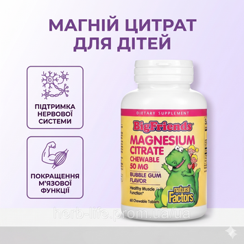 Магний для детей цитрат магния Natural Factors магнезия для нервов и нервной системы от хронического стресса детский magnesium citrate magkidz для легкого засыпания и улучшения сна витамины от тревожности бады от судорог 60 таблеток 2023-10-3822 фото