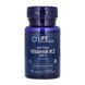 Low Dose Vitamin K2 (MK-7), Life Extension, небольшая доза витамина К2 (МК-7), 45 мкг, 90 капсул 2023-10-5209 фото 1