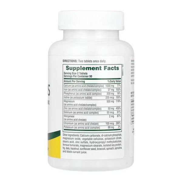 Ultra-Mins Multi Mineral Complex NaturesPlus, Ultra-Mins, комплекс минералов, 180 таблеток 2023-10-6833 фото