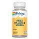 Vitamin B Complex, Solaray, Mega Stress, витамины группы B с медленным высвобождением, 60 капсул 2022-10-1785 фото 1