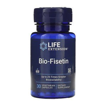 Bio-Fisetin, Life Extension, Биофизетин, 30 капсул 2023-10-6185 фото