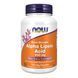 Alpha Lipoic Acid, NOW Foods, альфа-ліпоєва кислота, 600 мг, 120 капсул 2023-10-5841 фото 1