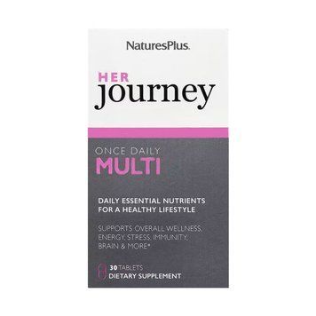 Her Journey, NaturesPlus, мультивітаміни один раз на день, 30 таблеток 2023-10-5541 фото