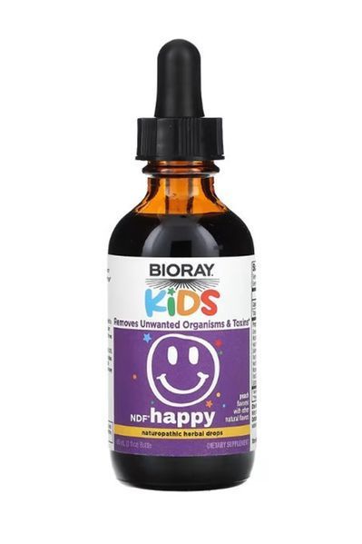 Happy NDF, Bioray, удаляет нежелательные организмы и токсины, для детей, 60 мл BRY-55945 фото