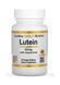 Лютеин с зеаксантином California Gold Nutrition, Lutein 20 мг калифорния голд витамины для улучшения зрения и защита глаз от компьютера и синего света монитора бады для сетчатки глаза витамины при снижении зрения 60 капсул CGN-01408 фото 2